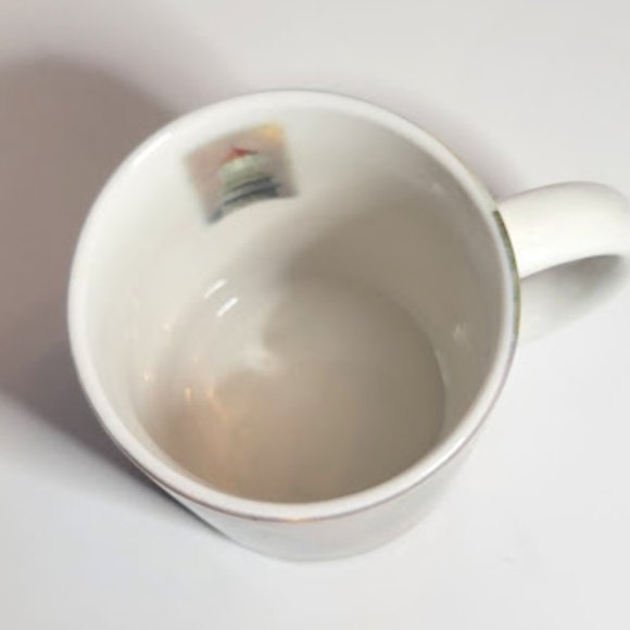 THOMAS KINKADE "THE LIGHT OF PEACE" AMCAL ART COFFEE MUG - Picture 2 of 6